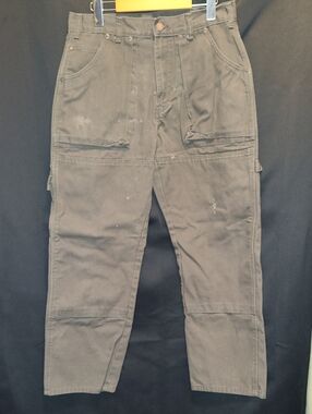Dickies Men's Tan Cargo Work Pants 32x30 Welders Special Distressed